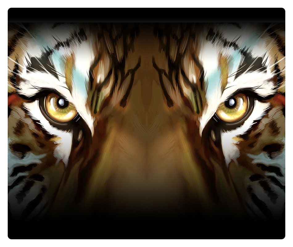 Tiger Eyes Mousepad