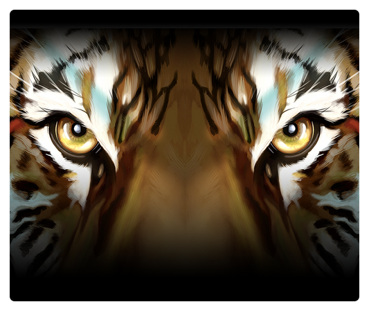 Tiger Eyes Mousepad